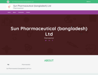 sunpharmaceuticalbangladesh.songzog.com screenshot