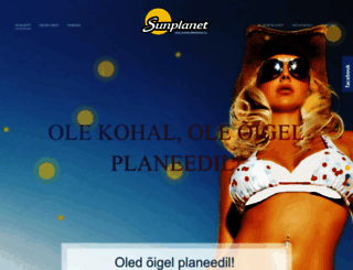 sunplanet.ee screenshot