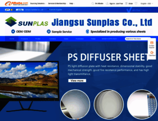 sunplas.en.alibaba.com screenshot