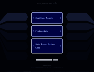 sunpower.website screenshot