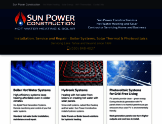 sunpowerconstruction.com screenshot