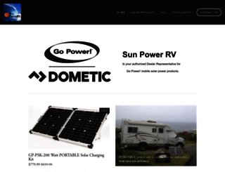 sunpowerrv.com screenshot
