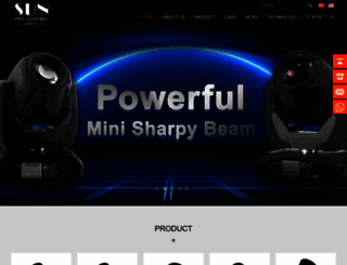 sunprolighting.com screenshot