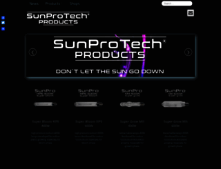 sunprotechnology.com screenshot