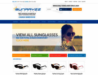 sunrayzzimports.com screenshot