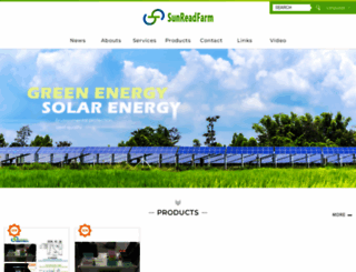 sunreadfarm.com screenshot