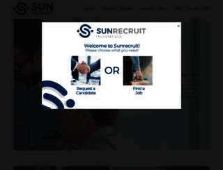 sunrecruit.com screenshot