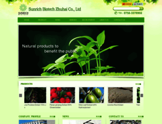sunrichchem.com screenshot