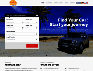 sunrise-cars.com screenshot
