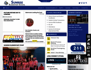 sunrise.laramie1.org screenshot