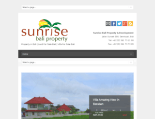 sunrisebaliproperty.com screenshot