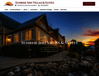 sunriseinnanacortes.com screenshot