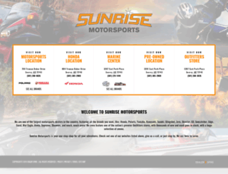 sunrisemotorsports.com screenshot