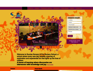 sunrisenurseryschool.com screenshot
