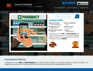 sunrisepharma.net screenshot