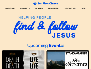 sunriverchurch.com screenshot