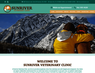 sunrivervet.com screenshot