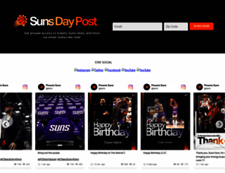 suns.com screenshot