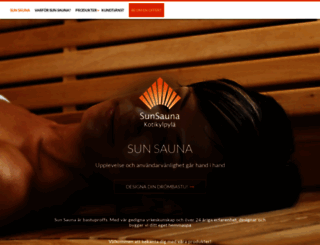 sunsauna.se screenshot