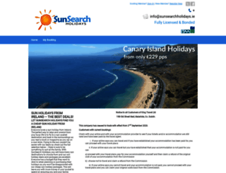 sunsearch.ie screenshot