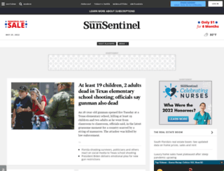 sunsentinal.com screenshot