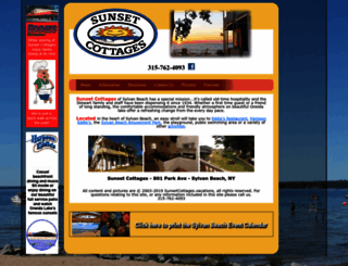 sunsetcottages.vacations screenshot