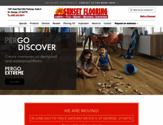 sunsetflooring.net screenshot