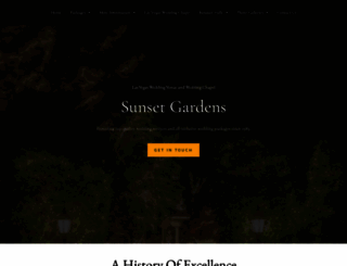 sunsetgardens.com screenshot