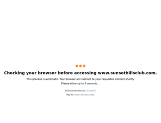 sunsethillsclub.com screenshot