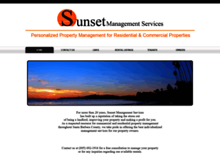 sunsetmanagement.com screenshot