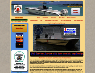 sunsetmarineandboatrentals.com screenshot