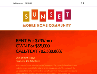 sunsetmhc.com screenshot
