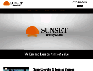 sunsetpawn.com screenshot