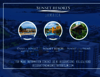 sunsetresortsjamaica.com screenshot