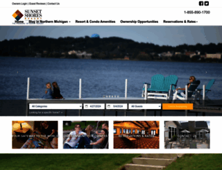 sunsetshorescadillac.com screenshot