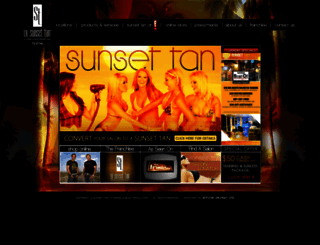 sunsettan.com screenshot