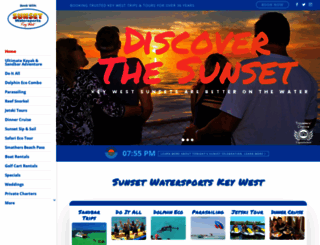 sunsetwatersports.com screenshot
