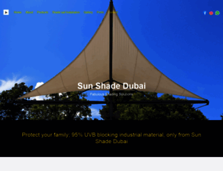 sunshadedubai.com screenshot
