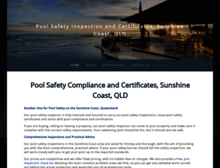 sunshine-coast-pool-safety-inspections.com screenshot