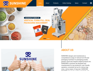 sunshine-pack.com.tw screenshot