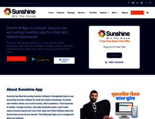 sunshine.com.bd screenshot