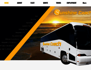 sunshinecoachlines.com screenshot