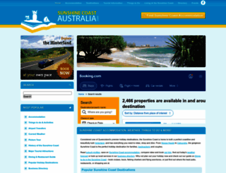 sunshinecoast-australia.com screenshot