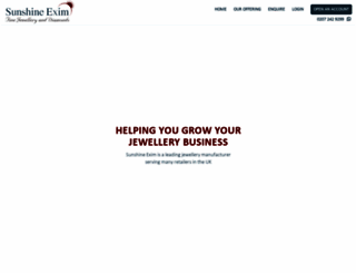 sunshineexim.com screenshot