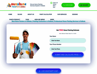 sunshinehomepaintingservice.com screenshot