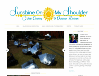 sunshineonmyshoulder.com screenshot