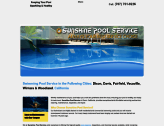 sunshinepoolservice.com screenshot