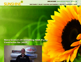 sunshinerenewables.ca screenshot