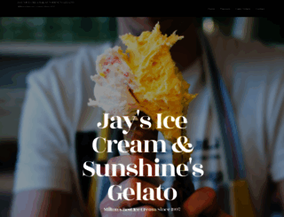 sunshinesgelato.com screenshot