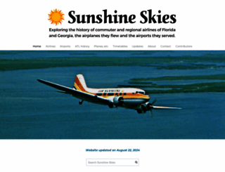 sunshineskies.com screenshot